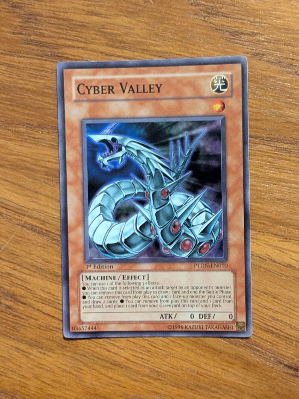 Yu-Gi-Oh! Cyber Valley - PTDN-EN010 - Super Rare - 1st Edition